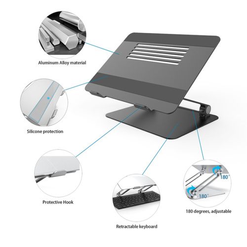 Pequeña mesa portátil para computadora portátil