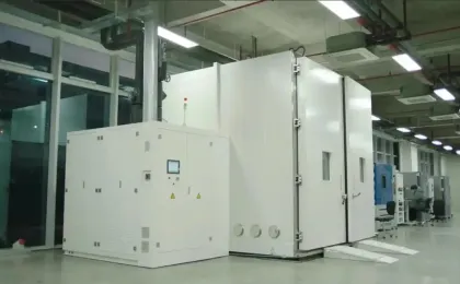 Industrial energy storage cabinet powder coating