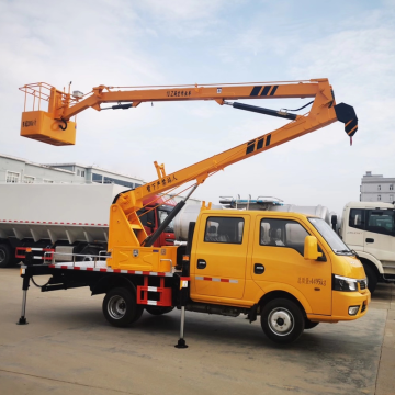 Folding arm 13 meter high-altitude work vehicle