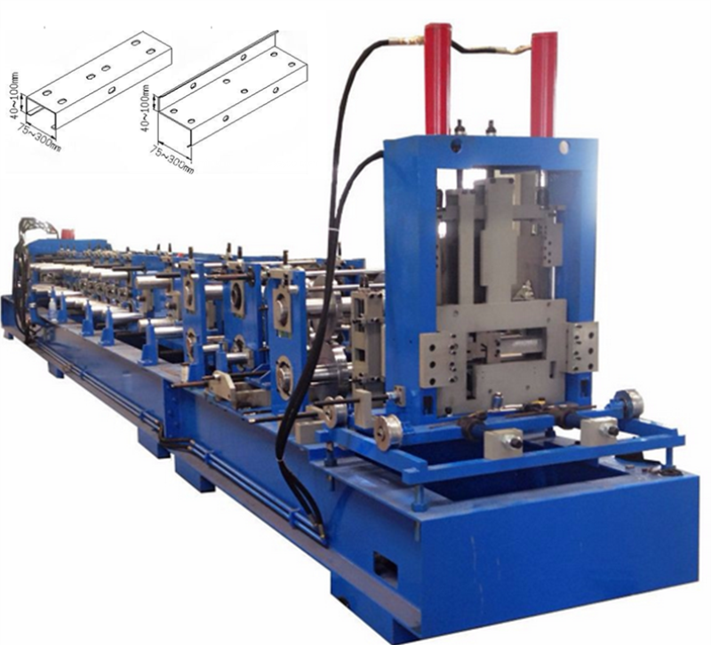 C Z U Auto Changing Roll Forming Line