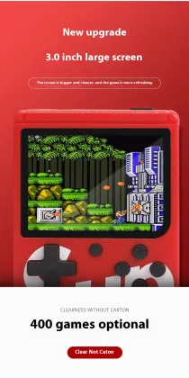400-in-1 Double Retro Handheld Game Console