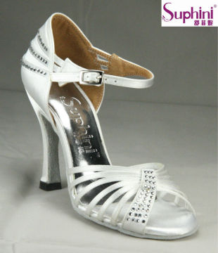 High heel fitting Spainsh wedding party ballroom dance shoes