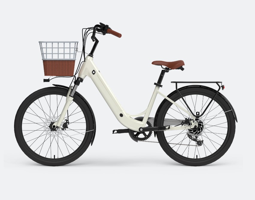 EU Lagerhaus Schritt durch Ebike