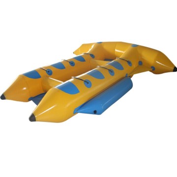 Double-Row Inflatable Banana Boat for Water Towing