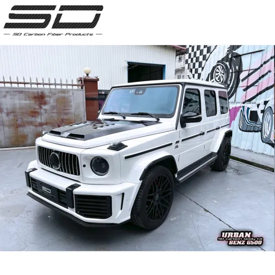 Fiber Glass and Carbon Fiber Wide Urban Style Body Kit for G Class W463 G500 G63 G65