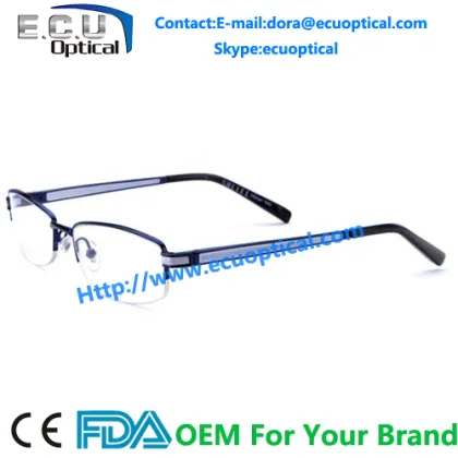 New Arrival 2014 Men High End Charmant Z Pure Acetate Glasses Optical Frame Blue