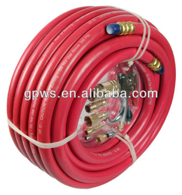 Rubber Lightweight Air Hose with Couplers