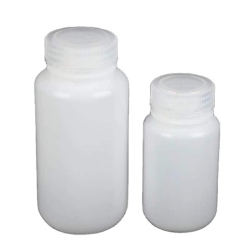 HDPE Reagent Bottles 8ml-125ml Narrow Mouth with Label