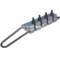 Grouille de corde en acier anti-torsion de type Boulon