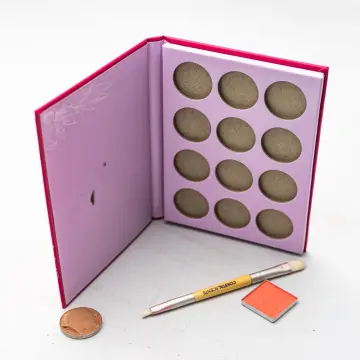 Custom Logo Private Label Eyeshadow Palette Paper Boxes