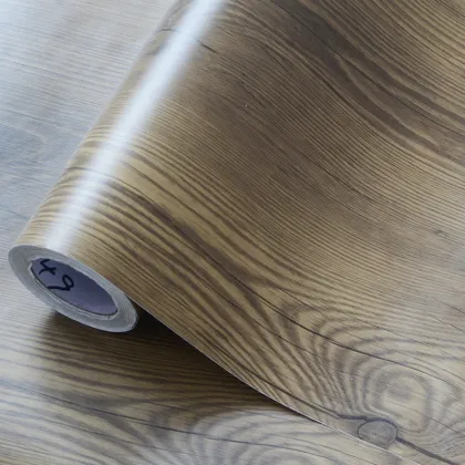 0.61x50m self adhesive waterproof woodgrain wallpaper
