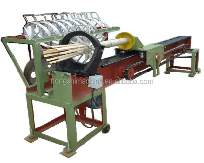 Automatic Wooden Bamboo Stick Making Machine / Chopsticks and Toothpick Manufacturing Equipment