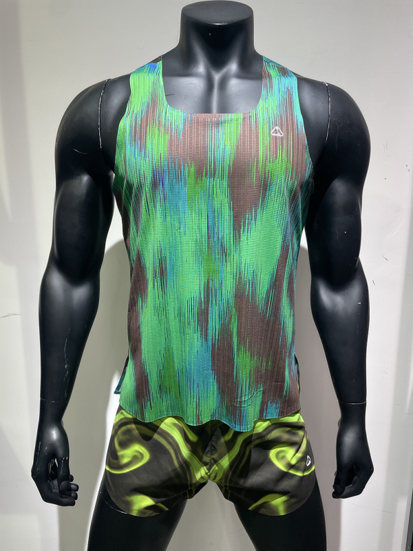 Digital Printing Running Vest Quick Dry Sports Vest Marathon Training Vest