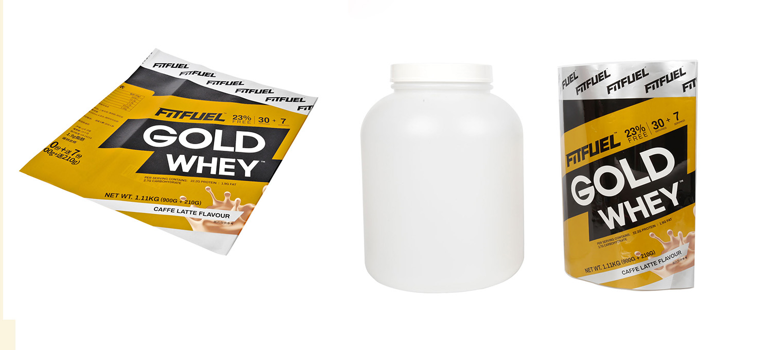 Whey Powder Shrink Sleeves