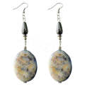 Natural Gemstone Agate Earring