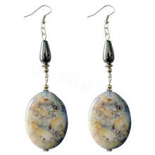 Natural Gemstone Agate Earring