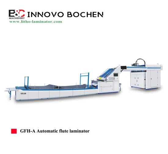 Automatic servo intelligent 200m/min high speed flute laminating laminator machine