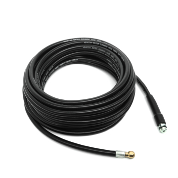 High Pressure Water Hose with 4 Rear Brass Nozzle for Sewer Cleaning