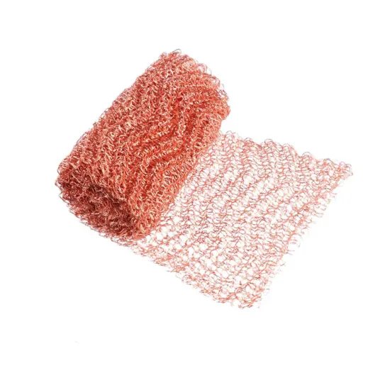 100% Pure Copper Double-Layer Knitted Mesh for Plant and Pest Defense