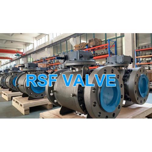 High Quality API 6D Trunnion Support Ball Valve