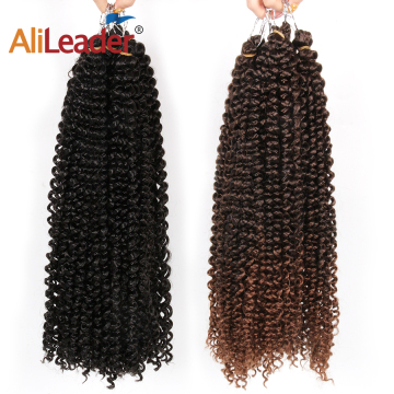 AliLeader 18 inch Hair Extension Afro Passion Twist Hair Braid Hair Water Wave Crochet Braiding