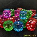 14.5MM Printing Precision Dice Translucent Green 0.57inch