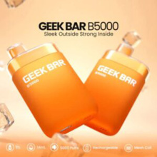 5000 Puffs Geek Bar يمكن التخلص منها Vape 650mAh