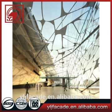 Aluminium Glass awning and canopy