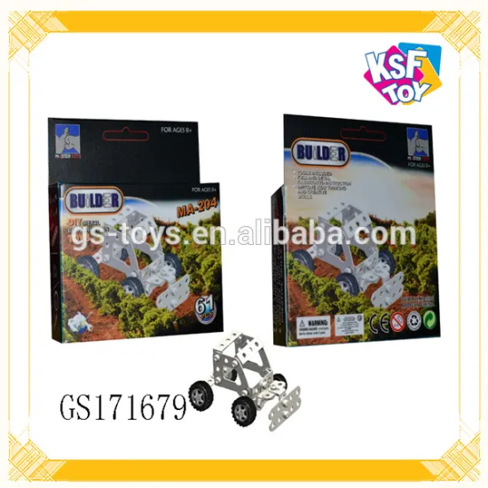 Metal DIY Car Toy For Kids Educational Toy