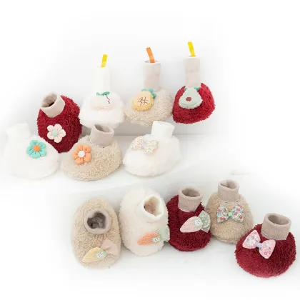 Winter baby walking shoes