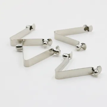 V Shape Spring Clip Button Clip" could be simplified and optimized for a search engine as:

"Spring Clip Button V Shape