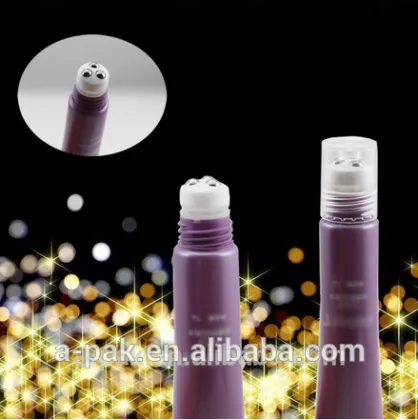 Three steel balls massage eye essence soft tube