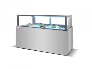 used refrigerated bakery display case