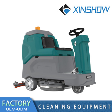 Pista fregadora de suelos de conducción eléctrica