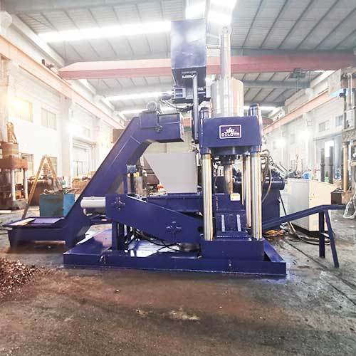 Hydraulic Briquetting Press Machine For Copper
