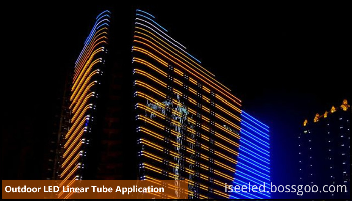 Outdoor LED Linear Tube waterproof
