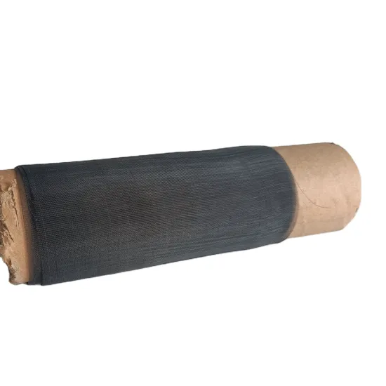 Black Grade 2 3 4 Plain Woven Titanium Filter Wire Mesh