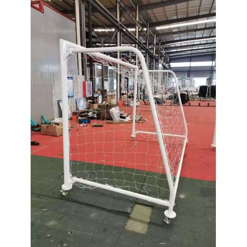 Movable Futsal Goal with Wheels for Wholesale Supply