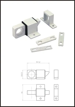 Finger catch/lock catch