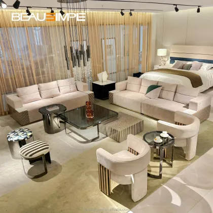 Elegant Italian Fendi Luxury Sofa