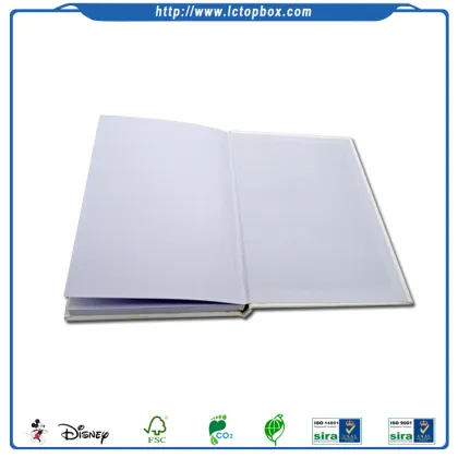 Simple Cardboard Hard Shell Office Notebook