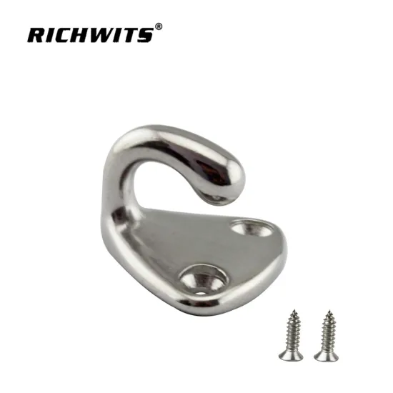 Boat Accessories 316 Stainless Steel Fender Hooks Boat Hardware Clothes Fender Hanger Hooks