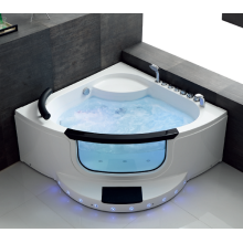 Hydro Water Therapy Luxury Massage Bathtub with Beautiful Lights