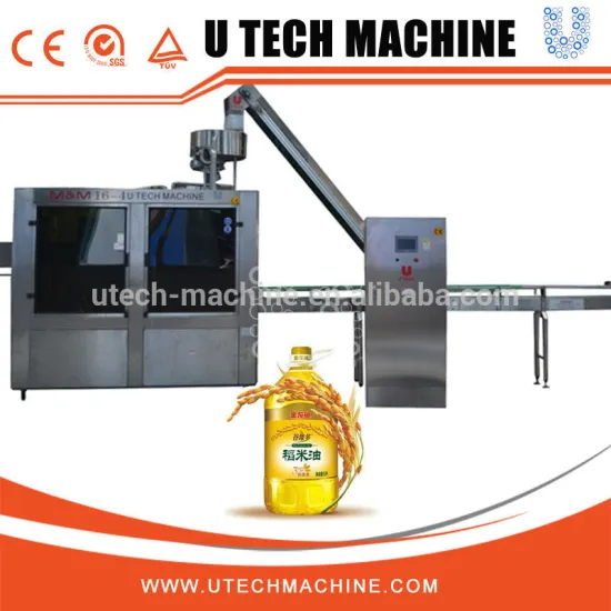 Complete fully automatic Oil Filling Processing Plant/Machine