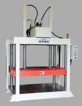Four column type hydraulic cold press machine