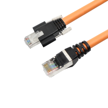 High Flex Cat6a abgeschirmtes RJ45 -Ethernet -Kabel für Industriekameras