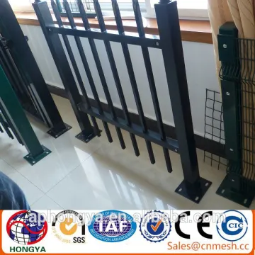 Newly developed Zinc steel tube fence panels/Zinc tubular steel fence (ISO9001)