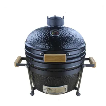 SEB / STEEL EGG BBQ 16inch Kamado BBQ Outdoor Camping Chicken Roaster Churrasqueiria Ceramic Bbq Grills Machine for Home Party