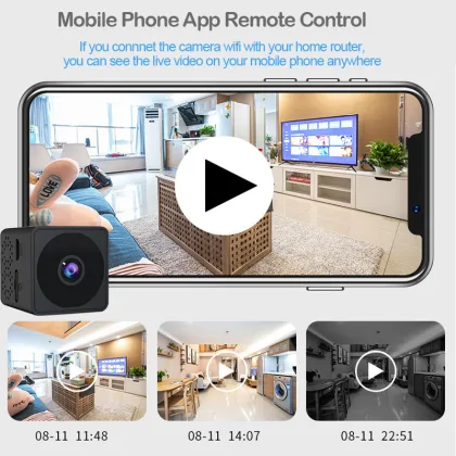 1080P Wide Angle Night Vision Live Streaming Baby Camera Monitor