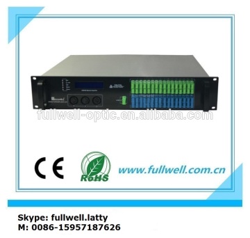 FTTH TRIPLE PLAY 32 พอร์ต PON OPTICAL AMPLIFIER พร้อมในตัว WDM ในตัว